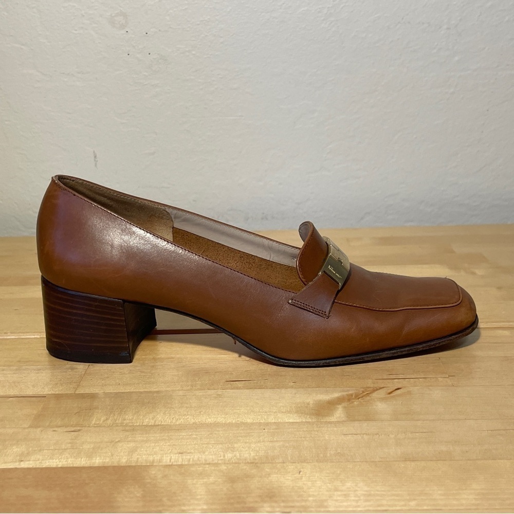 Salvatore Ferragamo Italian Leather Designer Shoes Luxury Classic